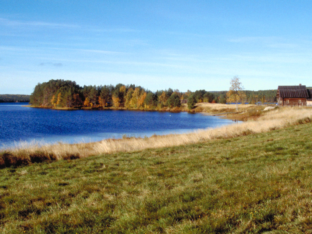 Venehjärven maisemaa