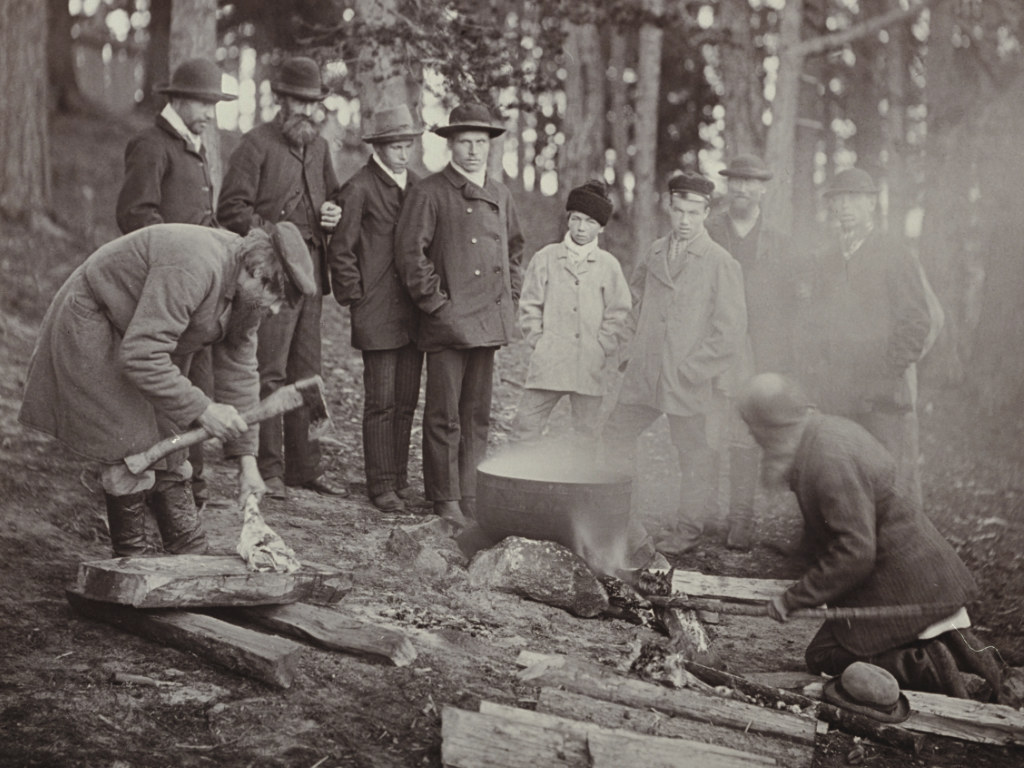 Inhan kuva: Uhrikeiton valmistus Venehjärvessä