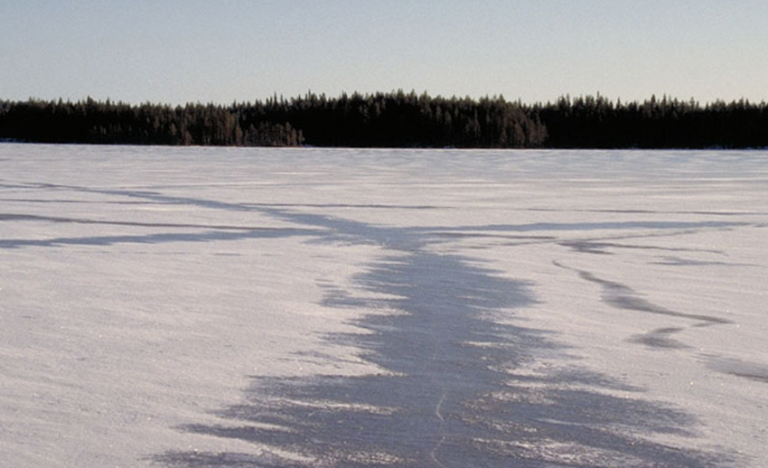 Vuokinsalmi talvella